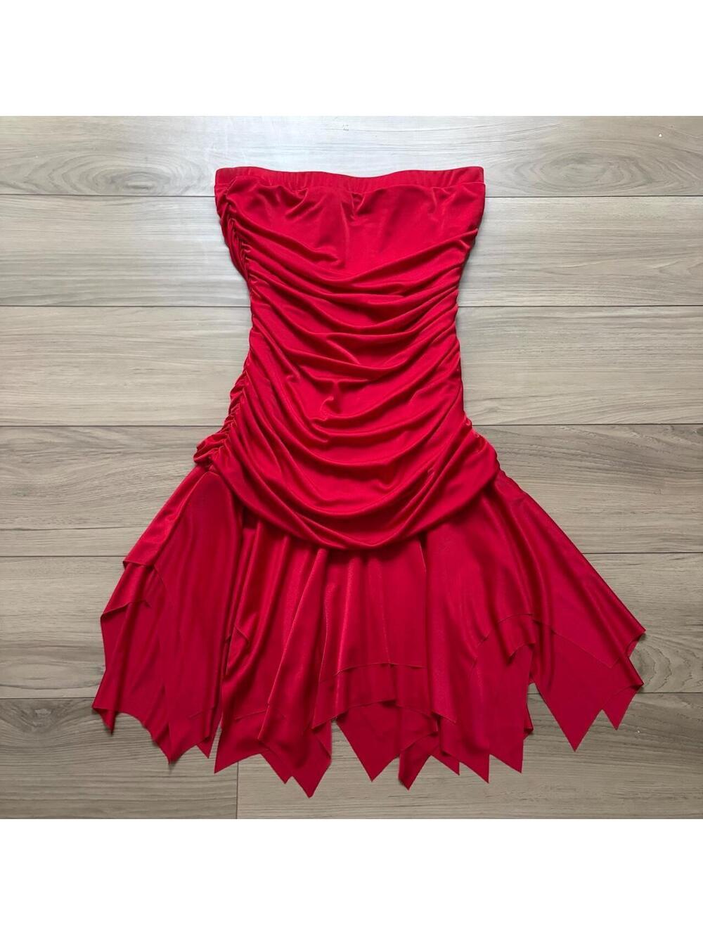 VINTAGE Y2K VAMP CORE MINI DRESS - Picture 4 of 6